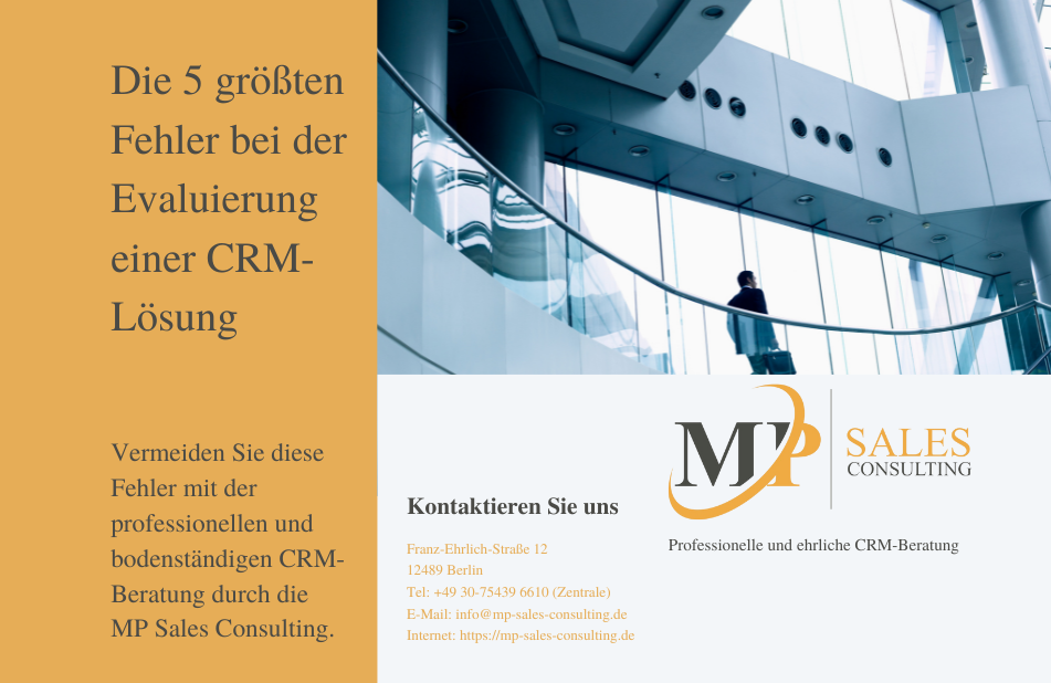 CRM Consulting | MP Sales Consulting GmbH